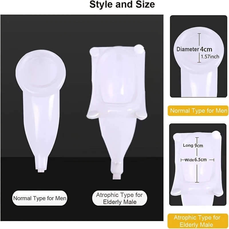 1pc Urine Collection Bags Including One Pair Of Unisex Wearable Adult Briefs For Urination Suitab