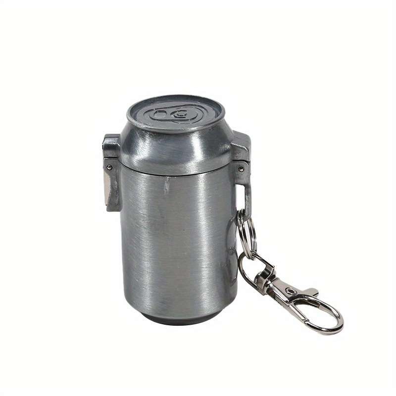 1pc Portable Mini Ashtray Bag In Bag Keychain