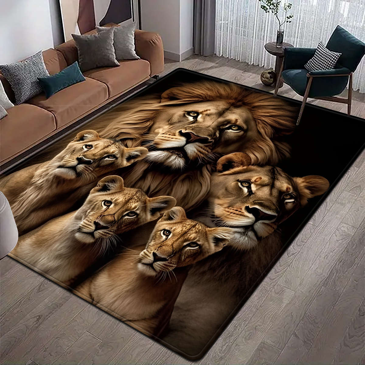 1Pc 120x160cm Floor Mat