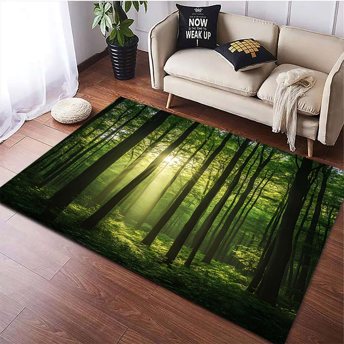 1Pc 120x160cm Floor Mat