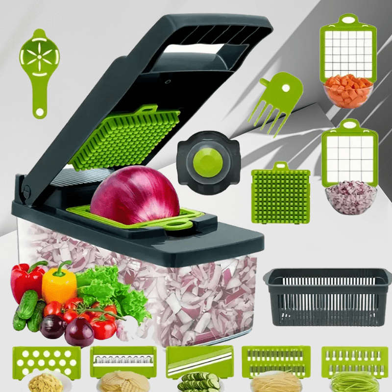 Kitchen Knife Set Multifunctional Vegetable Cutter Onion Cutter Kitchen Tool for Restaurant