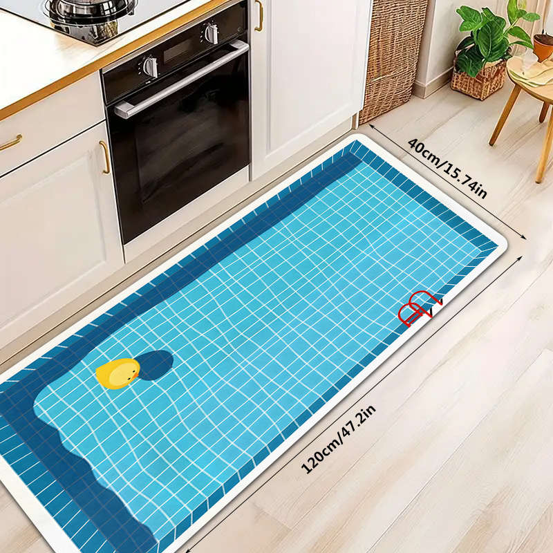 2Pcs 40x60cm And 40x120cm Floor Mat