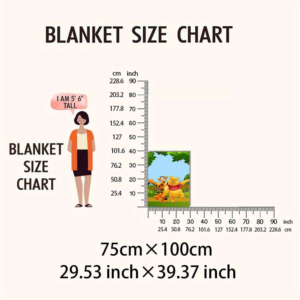 Blanket Size 59Inch  1.5M  Style Apple Pie