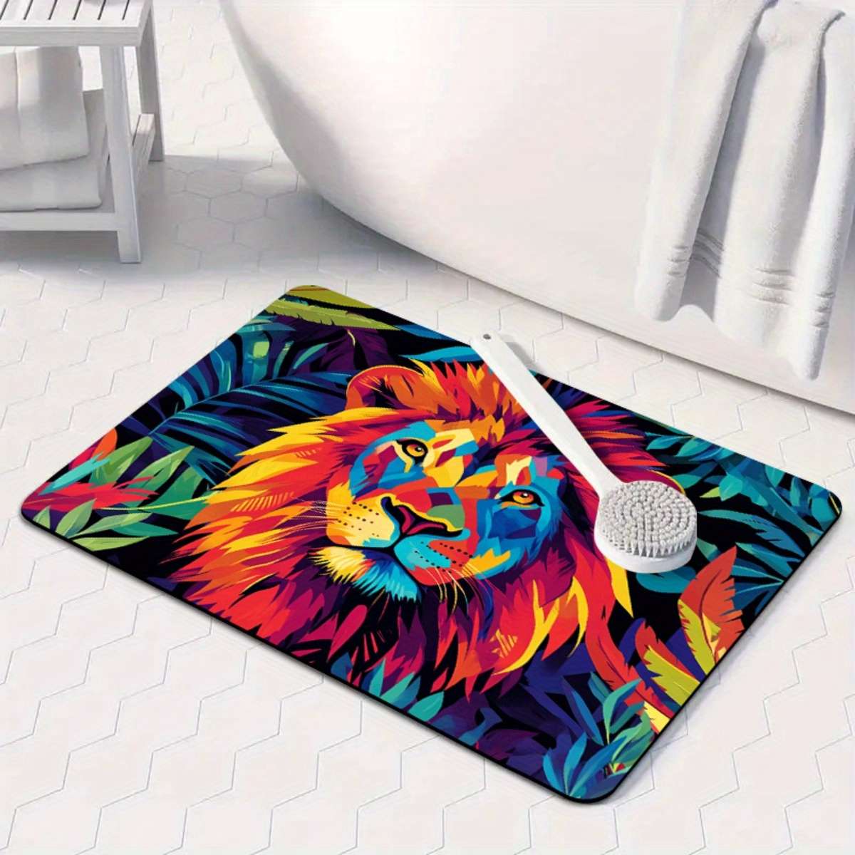 1Pc 39.88x59.94cm Floor Mat