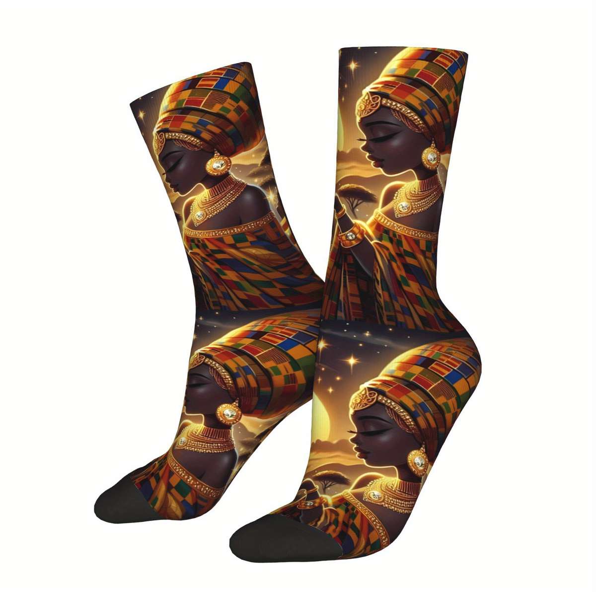1 Pair Multicolor One Size Socks
