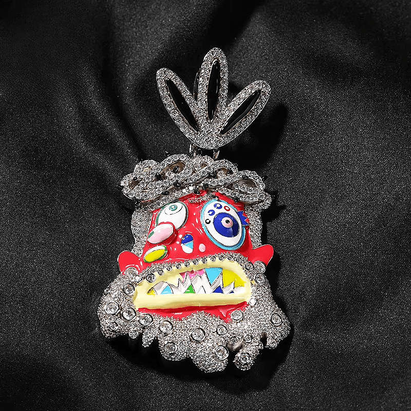 1 Piece Silvery Jesus Theme Pendant