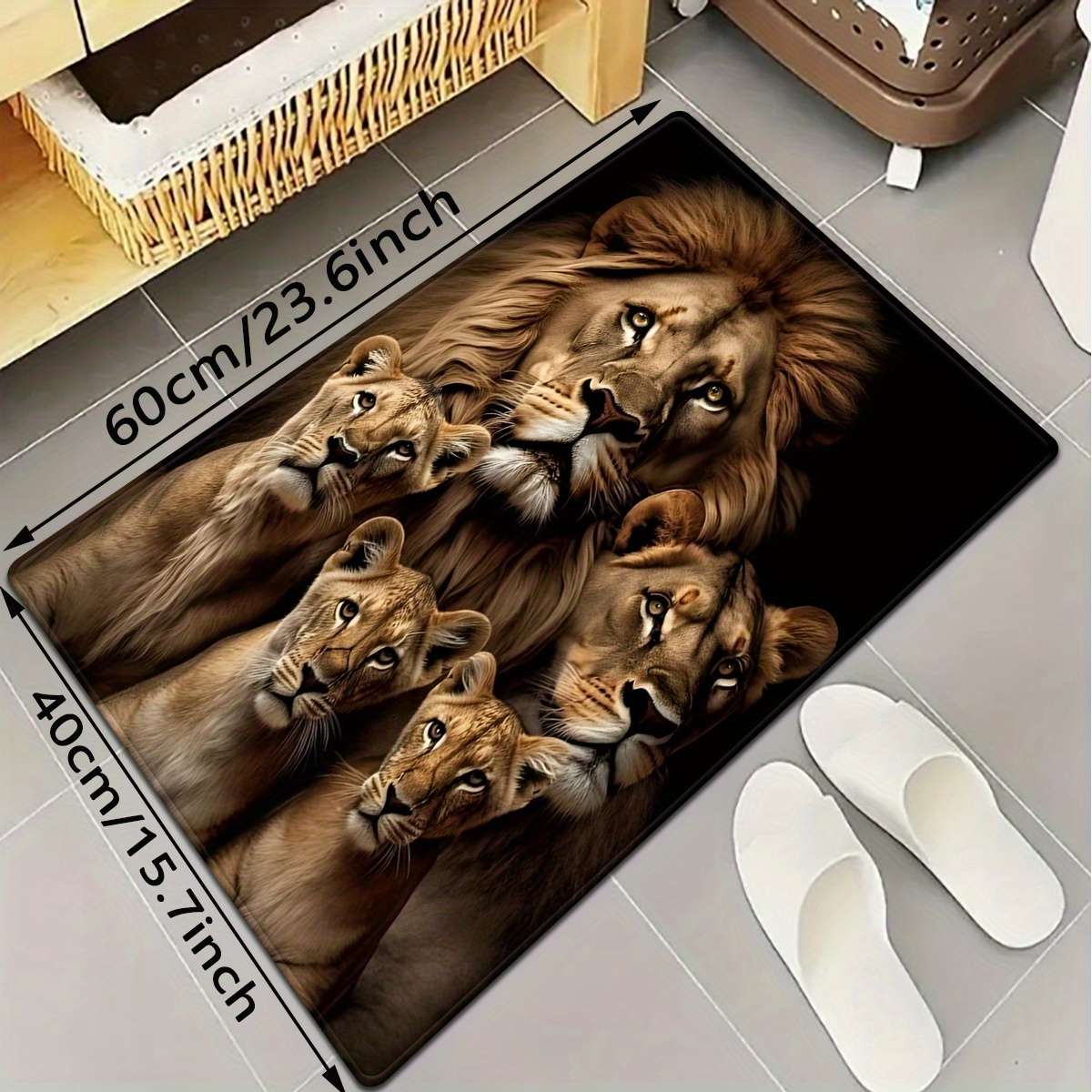 1Pc 120x160cm Floor Mat