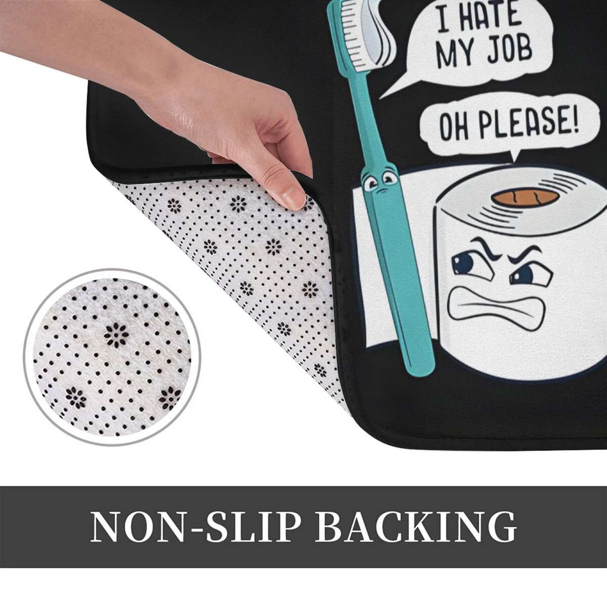 1Pc Art 40x60cm Floor Mat