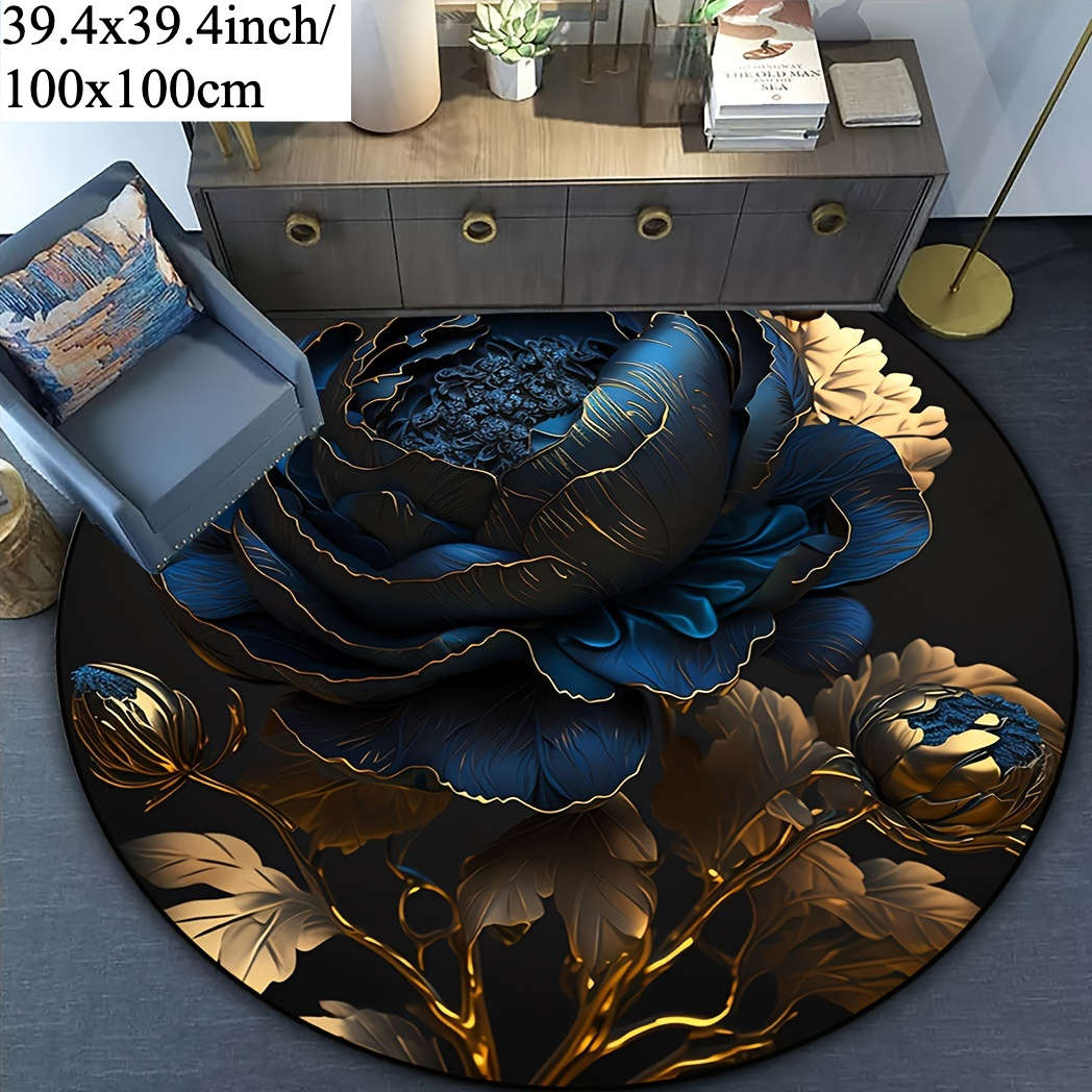 1Pc 31.49x31.49inch 80x80cm Floor Mat