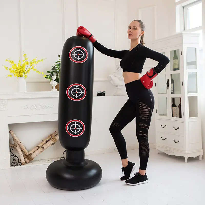 160cm High-Durability PVC Inflatable Boxing Punching Bag