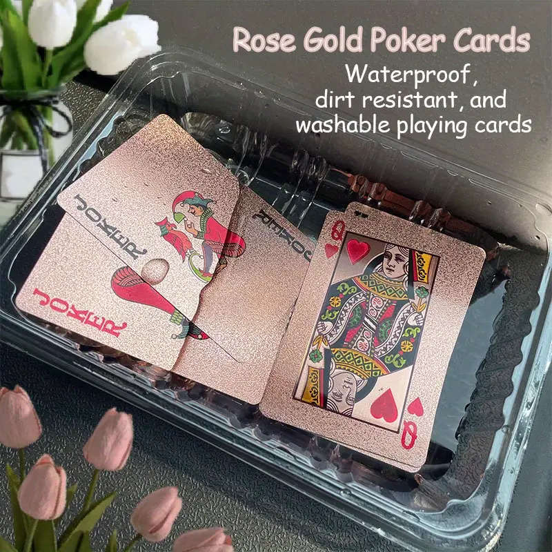 54 Waterproof Plastic Playing Cards