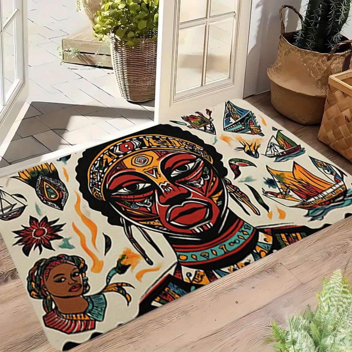 1Pc 60x90cm Floor Mat