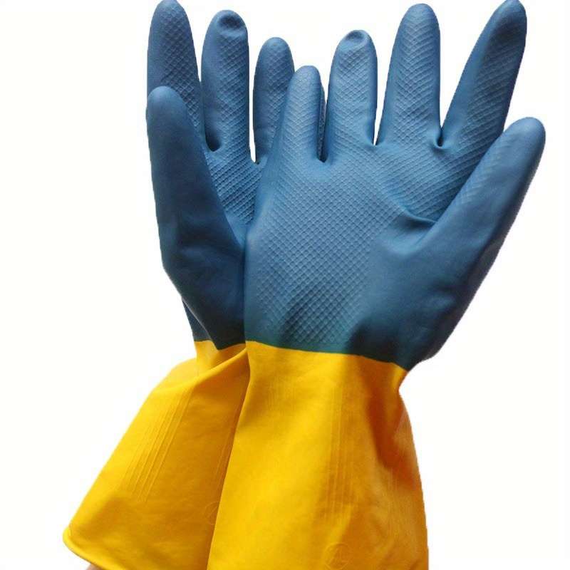 2 Piars Size M Household Cleaning Gloves