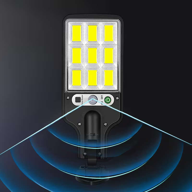 Solar Outdoor LED Street Light Motion Sensor Wall Mount Security Lamp