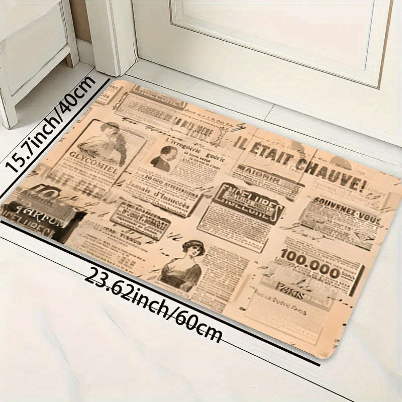 1Pc 50x80cm Floor Mat