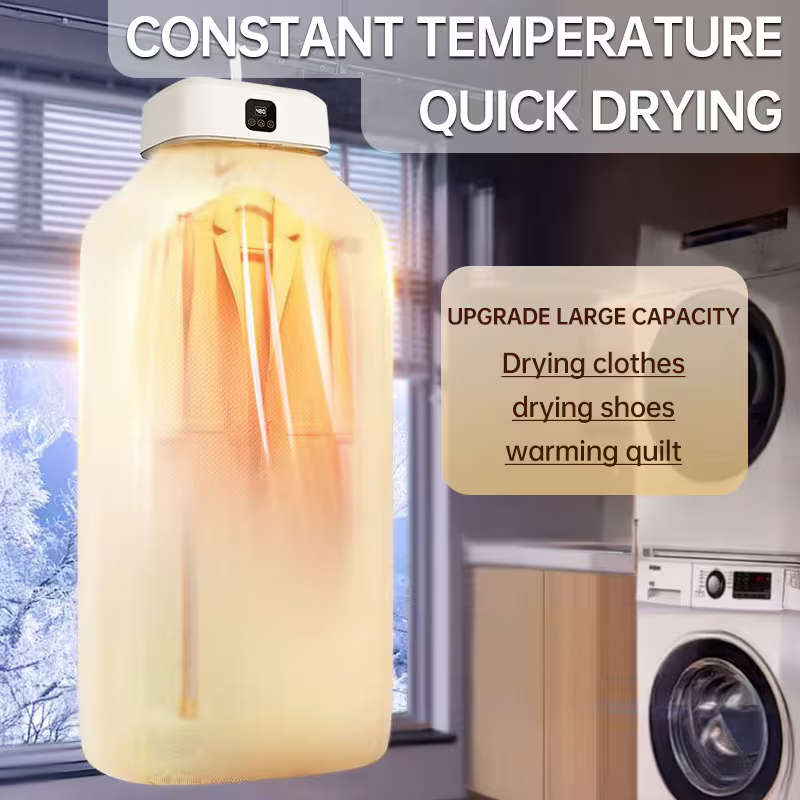 Portable Electric Dryer with Timer Function