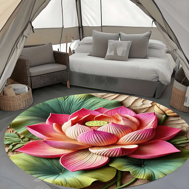 1Pc 31.5x31.5inch 80x80cm Floor Mat