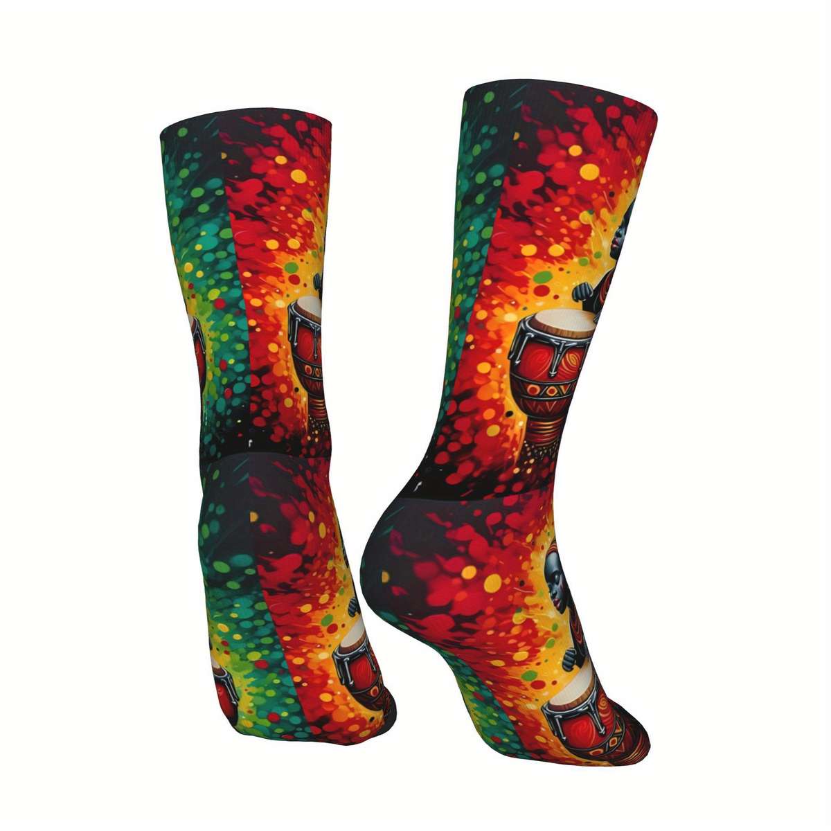 1 Pair Multicolor One Size Socks