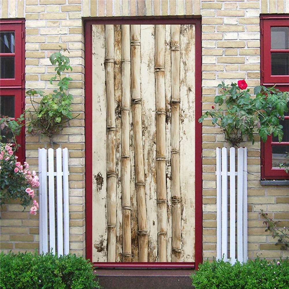 1Pc 95.0x209.8cm Door Window Sticker