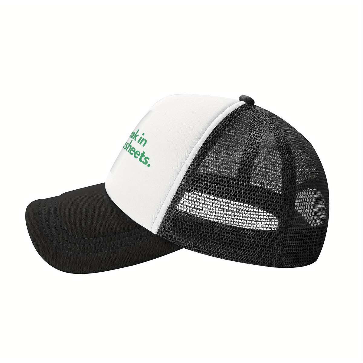 Freak In The Sheets Humorous Baseball Cap Lightweight Breathable Mesh Trucker Hat Adjusta