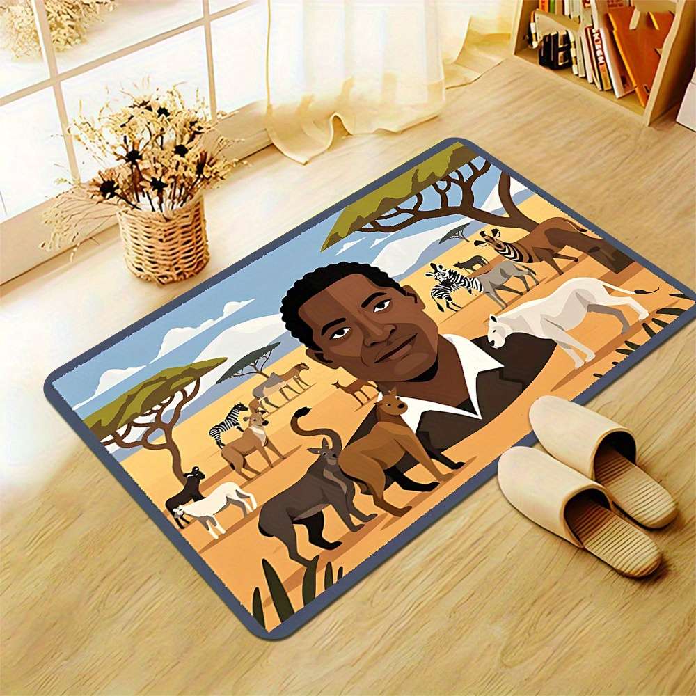 1Pc 19.69x31.50inch 50x80cm Floor Mat