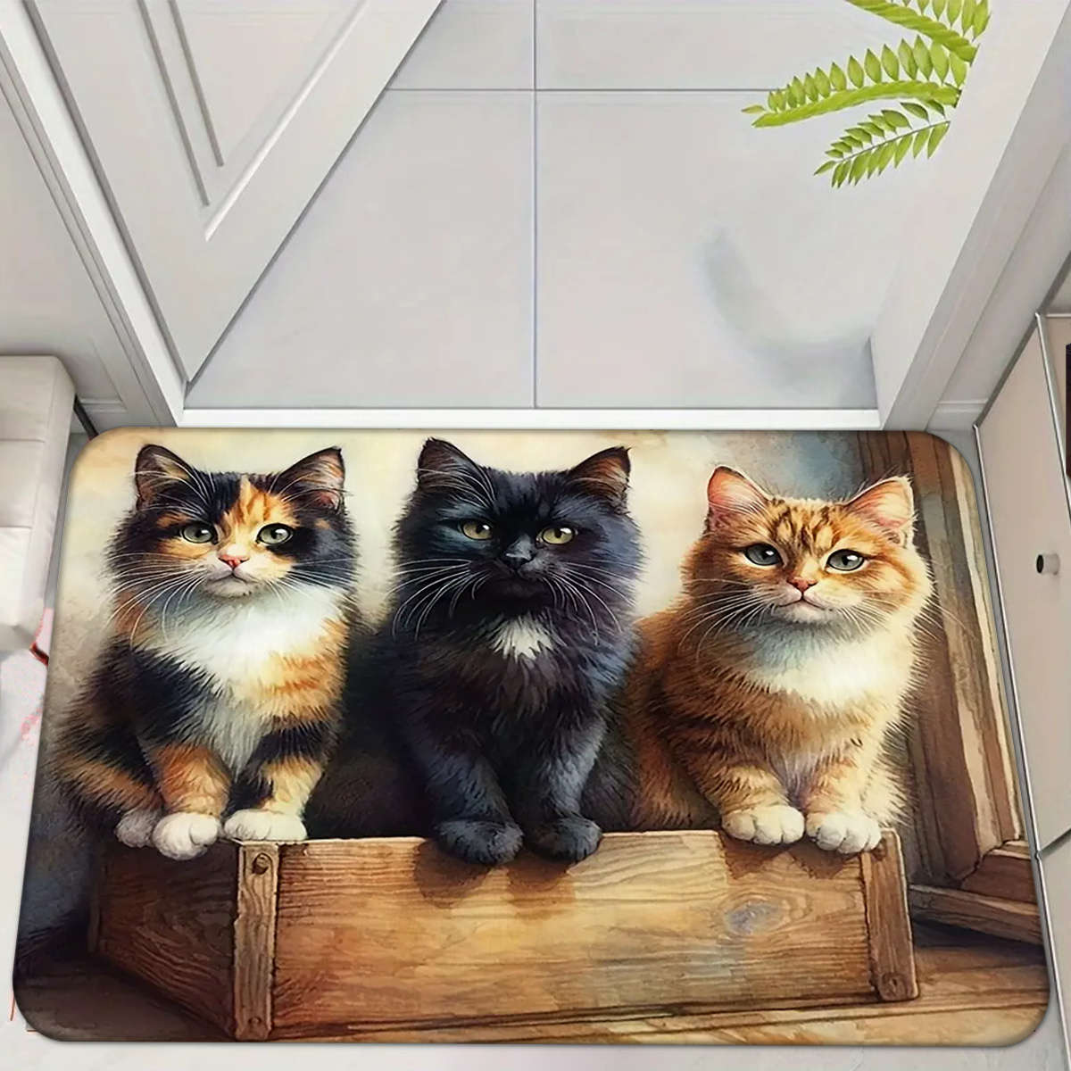 1Pc 50x80cm Floor Mat