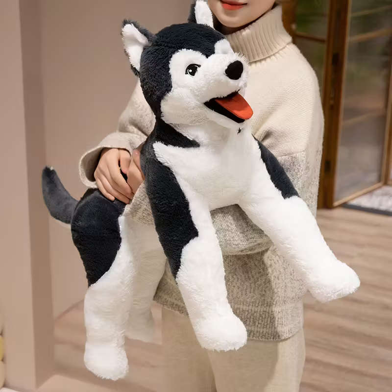 1 x Husky Dog Plush Toy