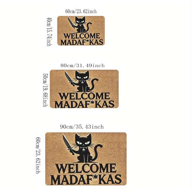 1Pc 60x90cm Floor Mat