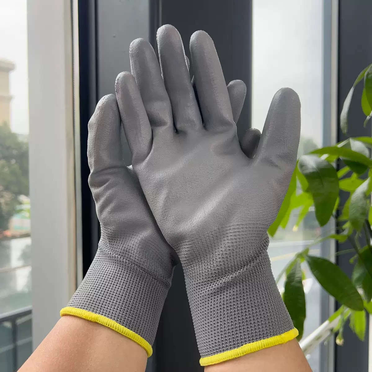 7 Pairs Black Size XL Multi Purpose Work Gloves