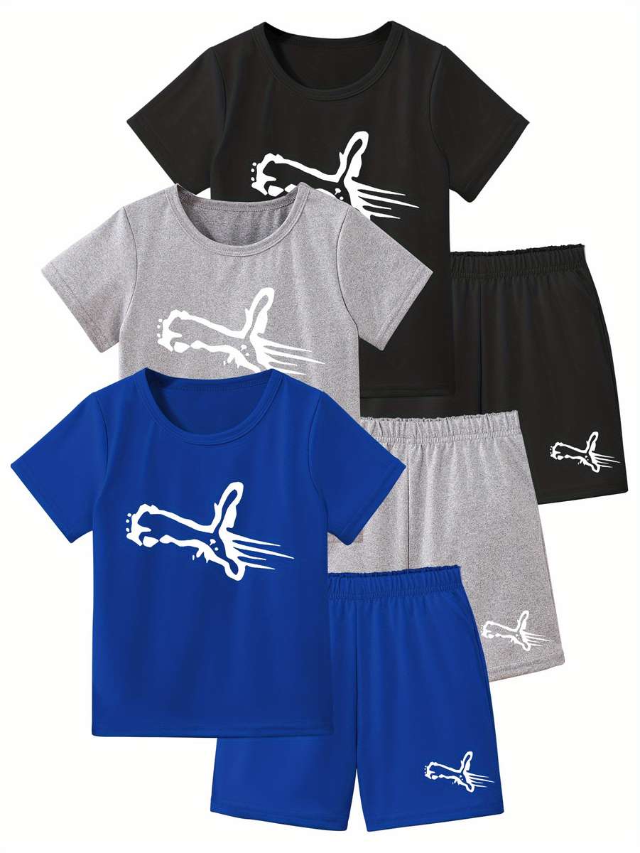 Boys T Shirt Color Mixed Color Size4-5Y