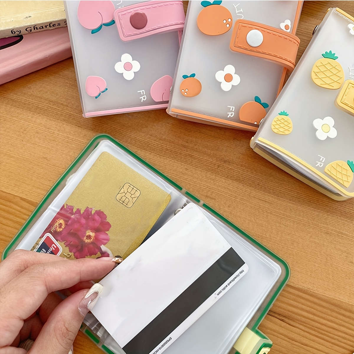 1pc Compact Card Holder for Women Stylish Lightweight Perfect for Everyday Use Trendy Min