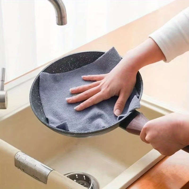 1 Roll/20 Sheets Of Microfiber Dishcloth
