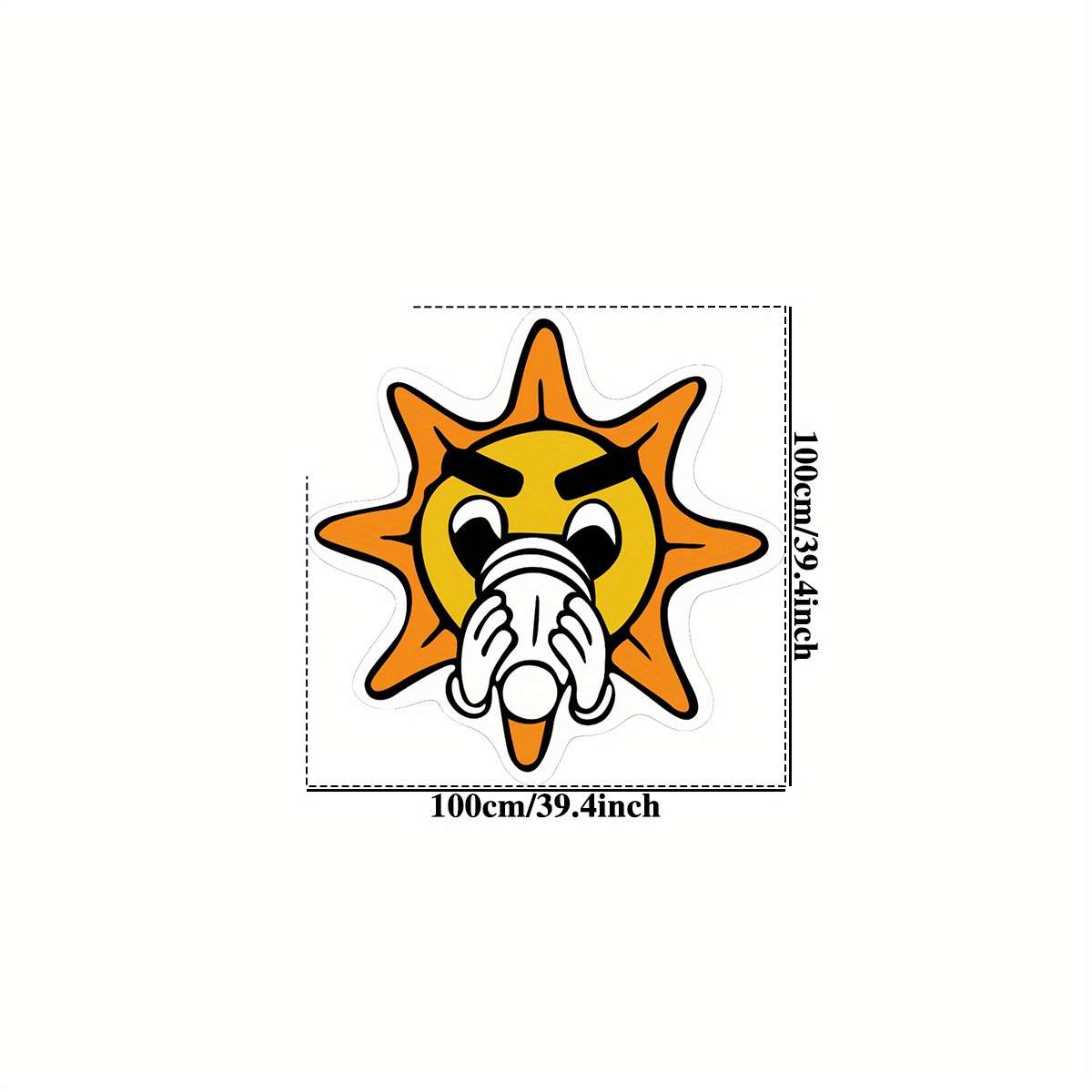 1Pc 100x100cm Floor Mat