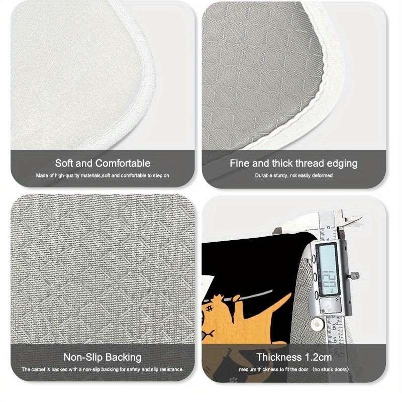 1Pc 16x24inch 40x60cm Floor Mat