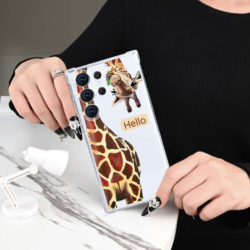 1pc Transparent For Samsung Galaxy S25 Phone Cases