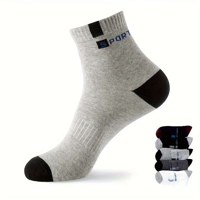 5 Pairs Of Breathable Socks For Men And Women
