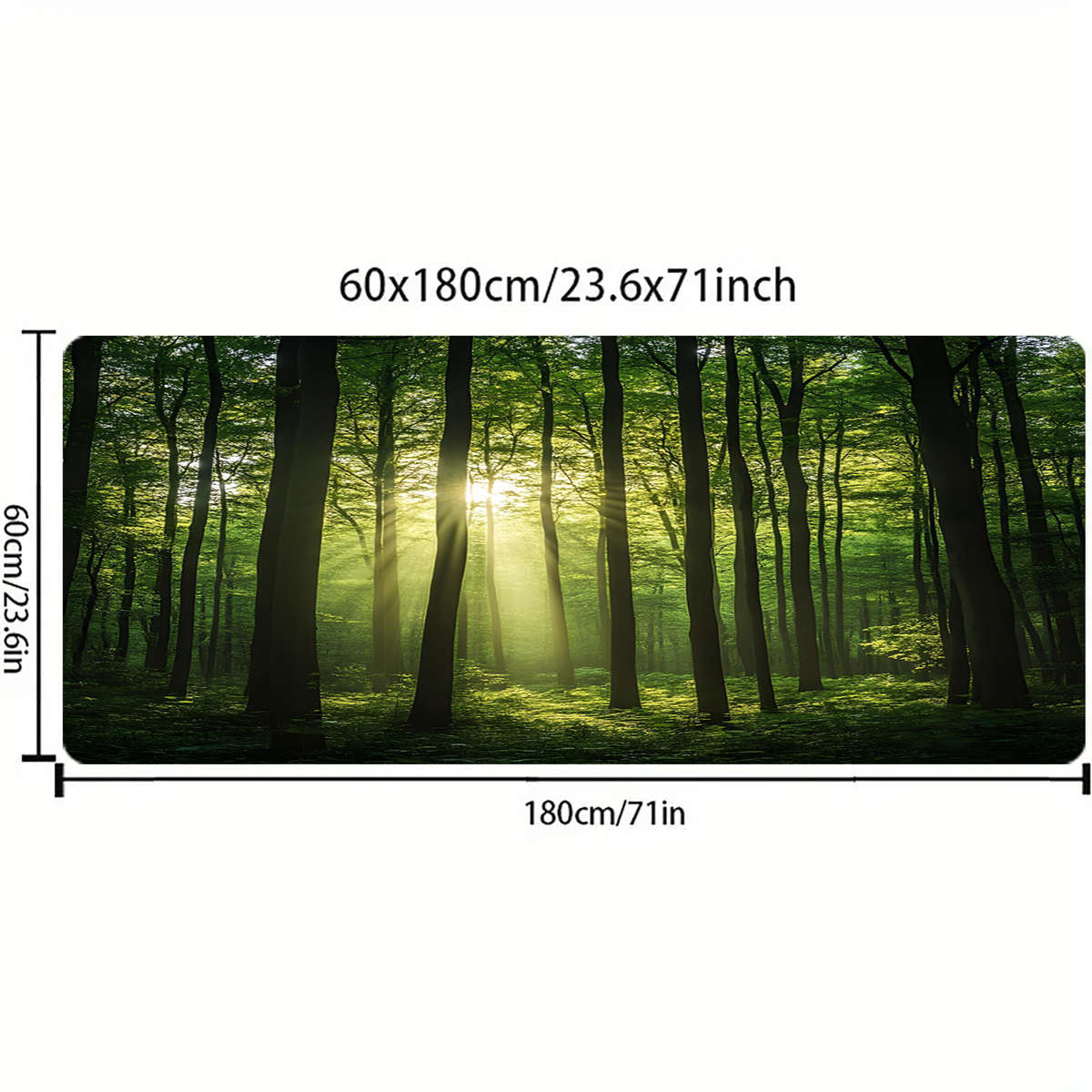 1Pc 120x160cm Floor Mat