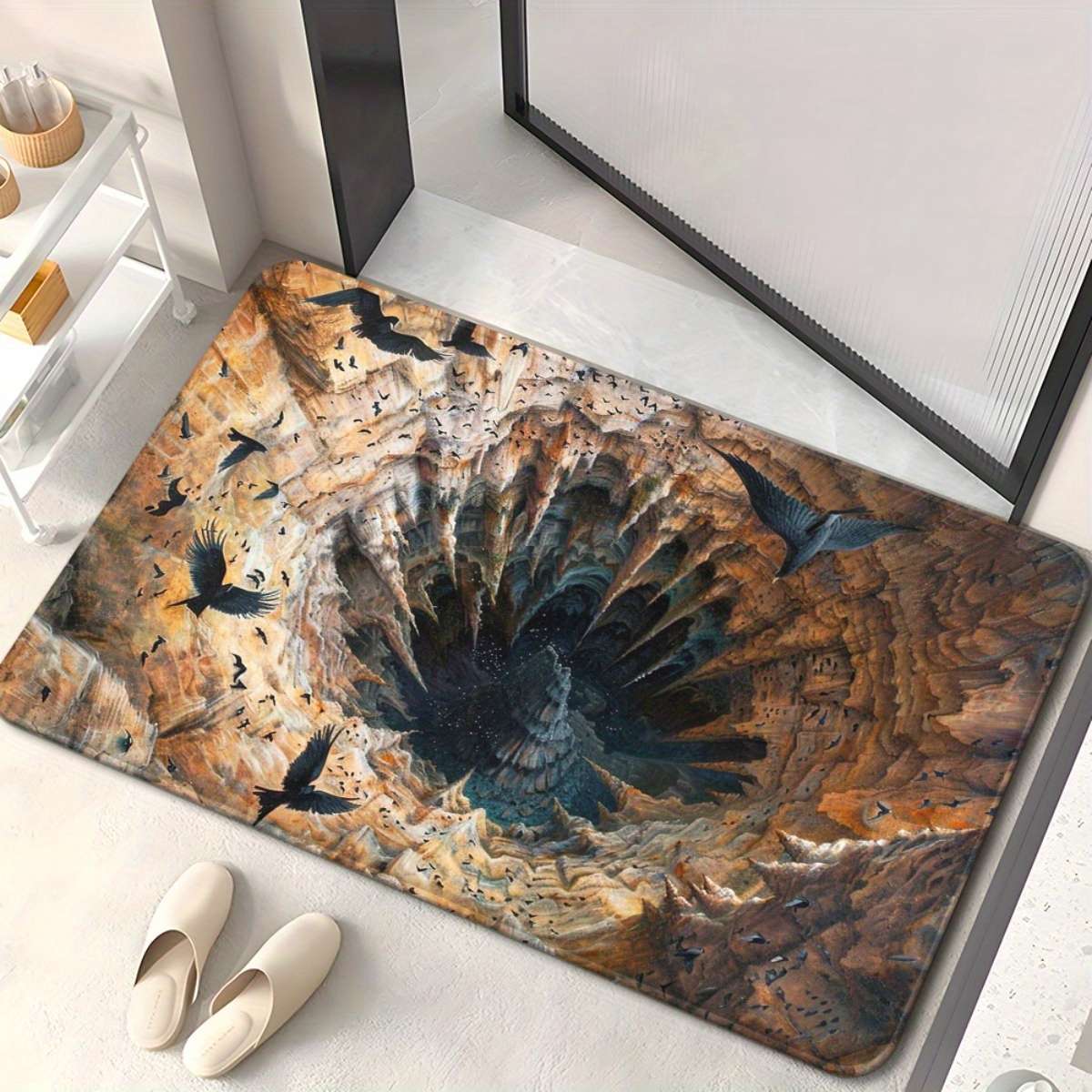 1Pc 23.6x35.4inch 60x90cm Floor Mat