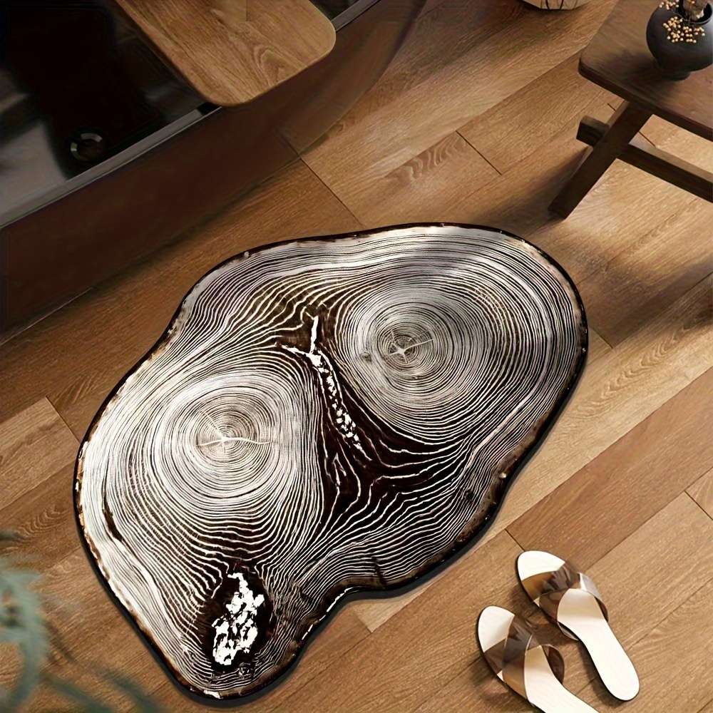 1Pc Grey 40x60cm 15.75x23.662inch Floor Mat