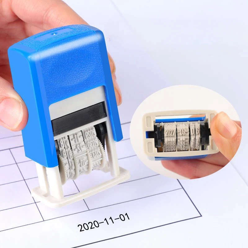1pc Adjustable Date Stamp Used For Hand Account  Gifts Etc This Product Does Not Come With Ink