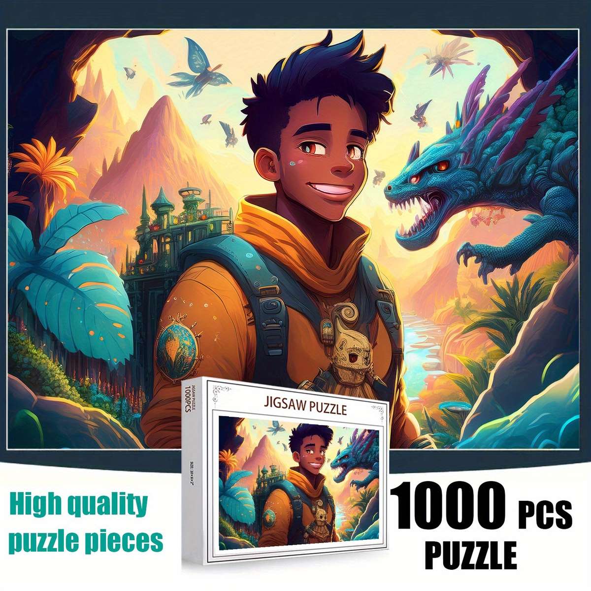 1000 Piece Paper Jigsaw Puzzle For Adults