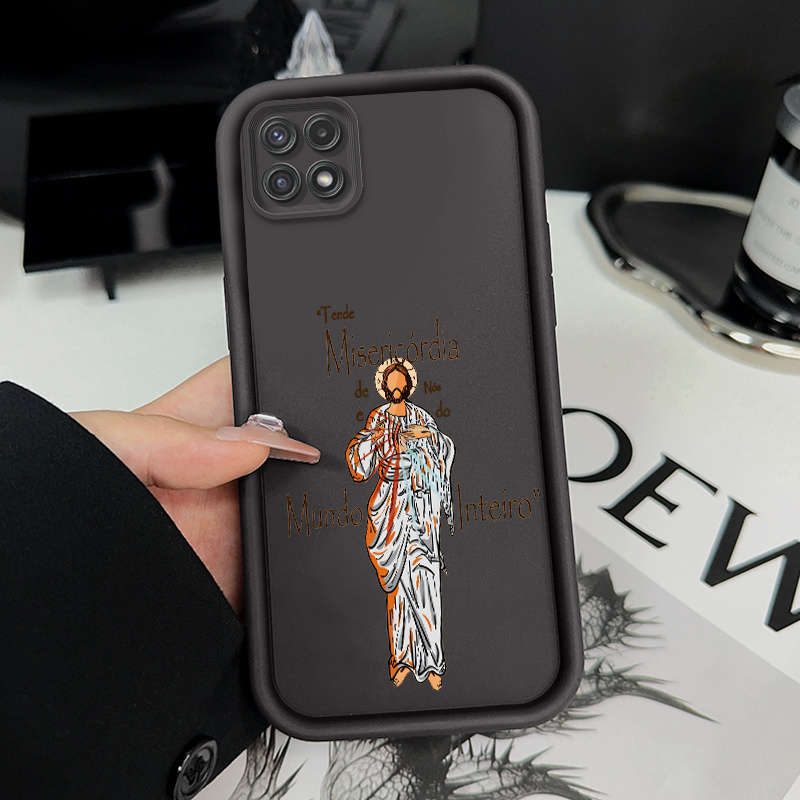 1pc Black For Samsung Galaxy A06 Phone Cases