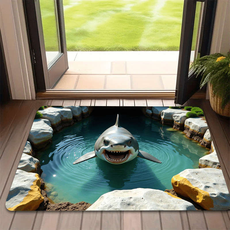 1Pc 15.75x23.62inch 40x60cm Floor Mat