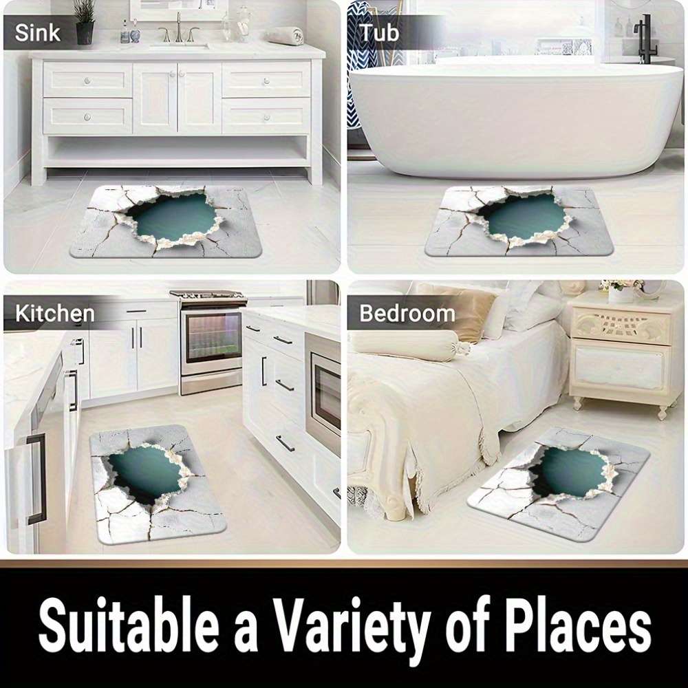 1Pc 40x60cm 15x23inch Floor Mat