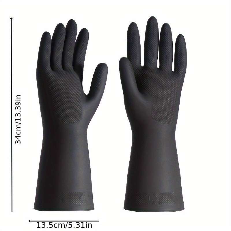 1 Pair  Black Household Cleaning Gloves