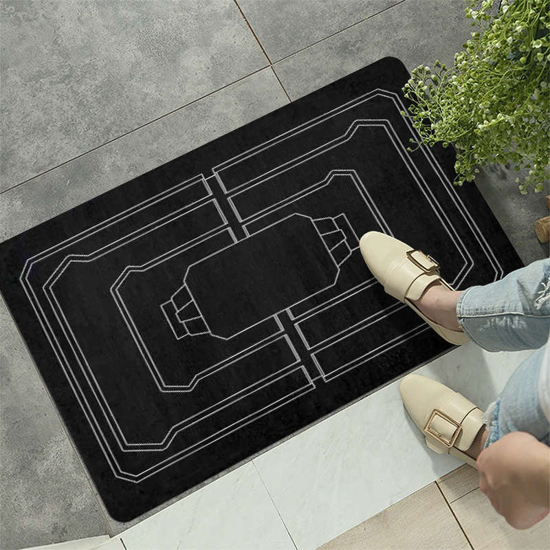 1Pc 40x60cm 15.8x23.6inch Floor Mat