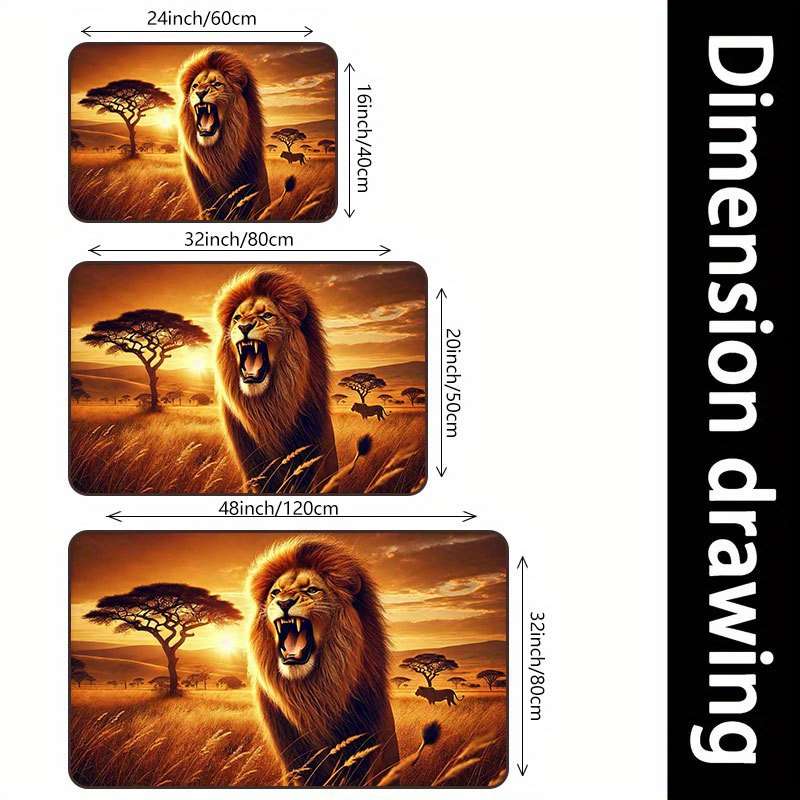 1Pc 32x48inch 80x120cm Floor Mat