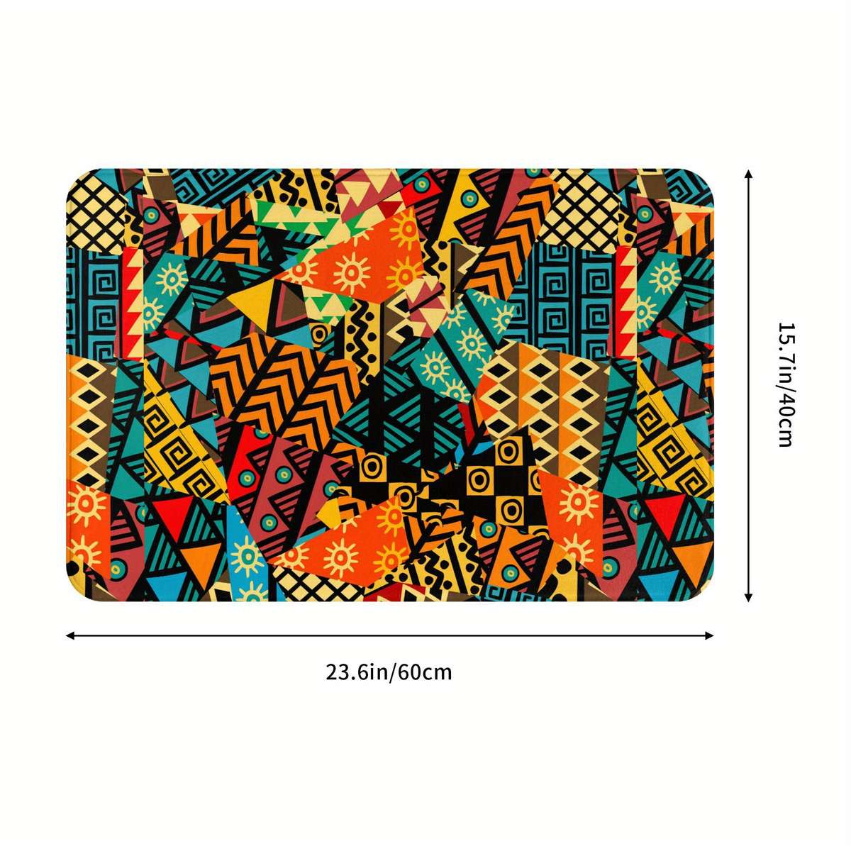 MultiColor 15.7x23.6inch 40x60cm Floor Mat