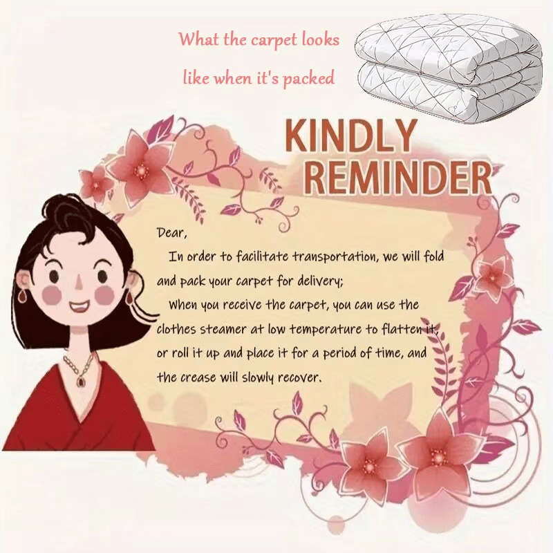 1Pc 15.75x23.62inch 40x60cm Floor Mat