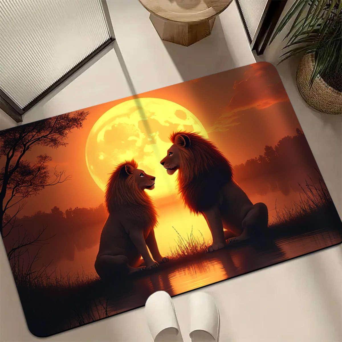 1Pc 39.88x80.01cm Floor Mat